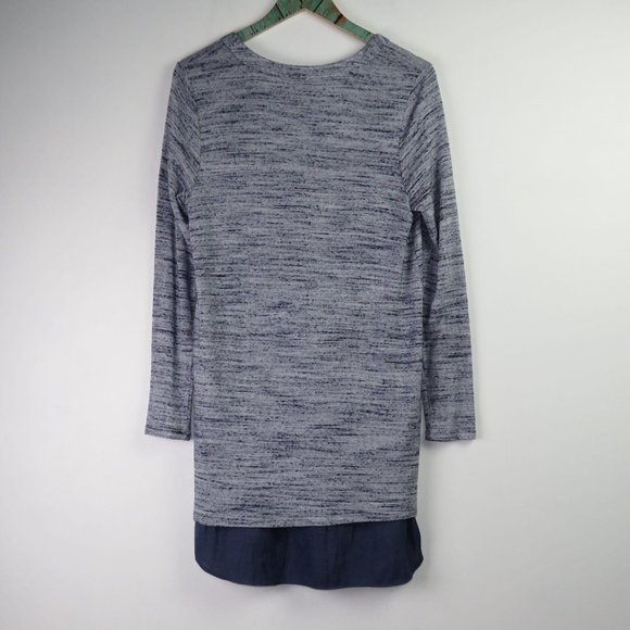 Dolan Left Coast Coll. Heathered Layered Cardigan - Picture 7 of 8